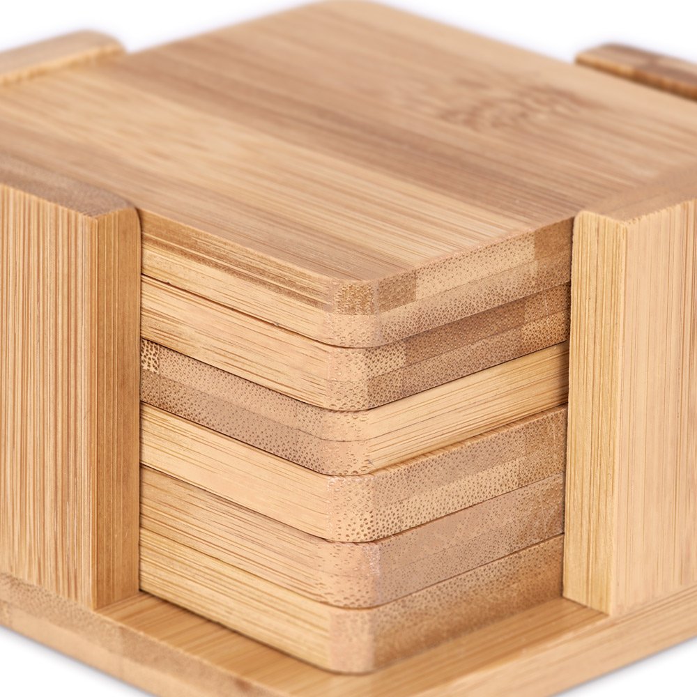 Conjunto de caminos de mesa de bambú personalizados para el cumpleaños o la casa de un amigo