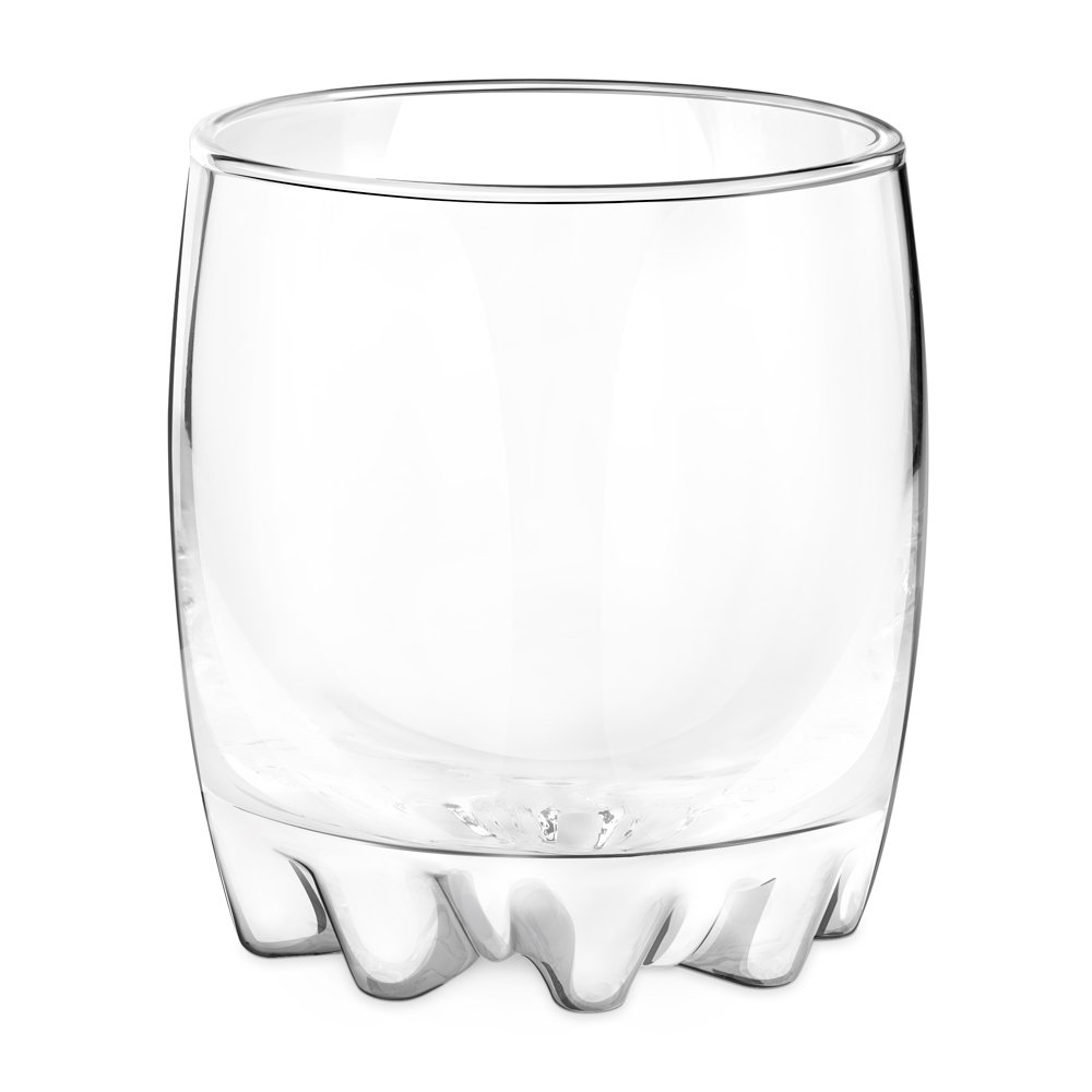 Decantador de Whisky Globo Murrano y 6 Copas Grabadas para Hombres