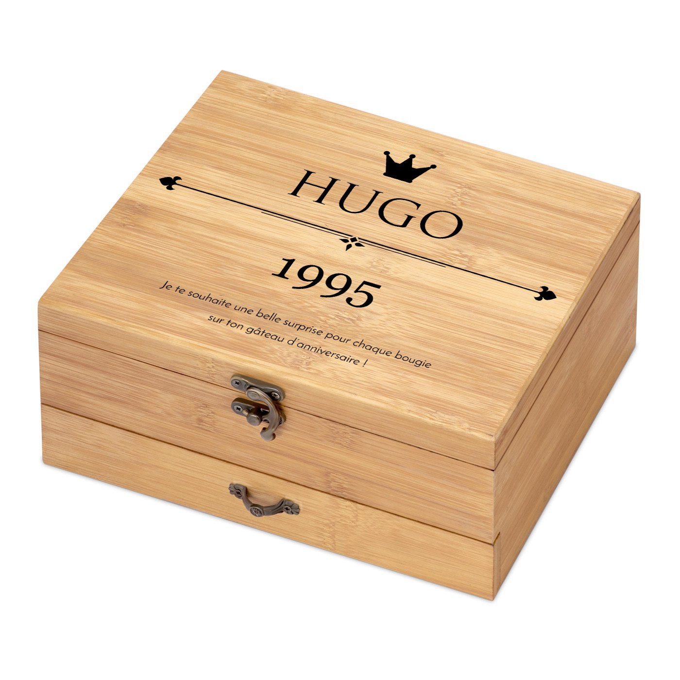 Murrano Bamboo Wood Wine Accessory Set