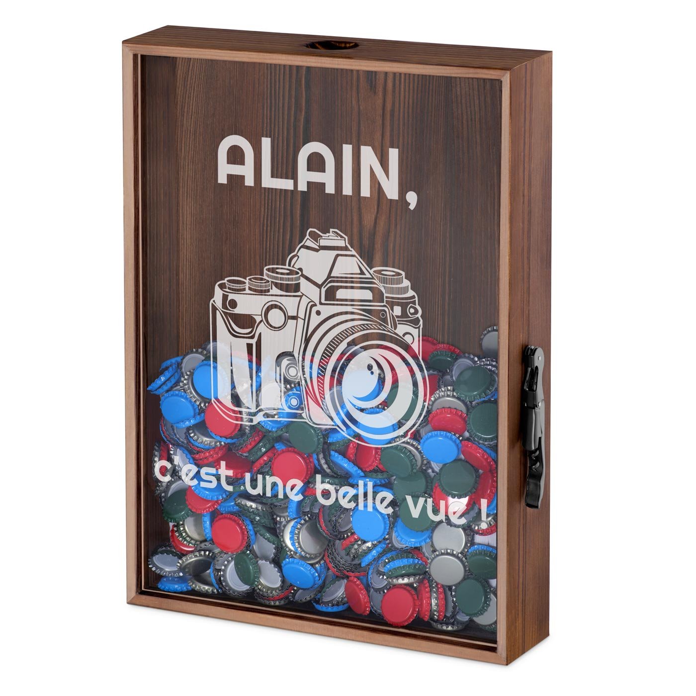 Custom Cork Box for a Photographer
