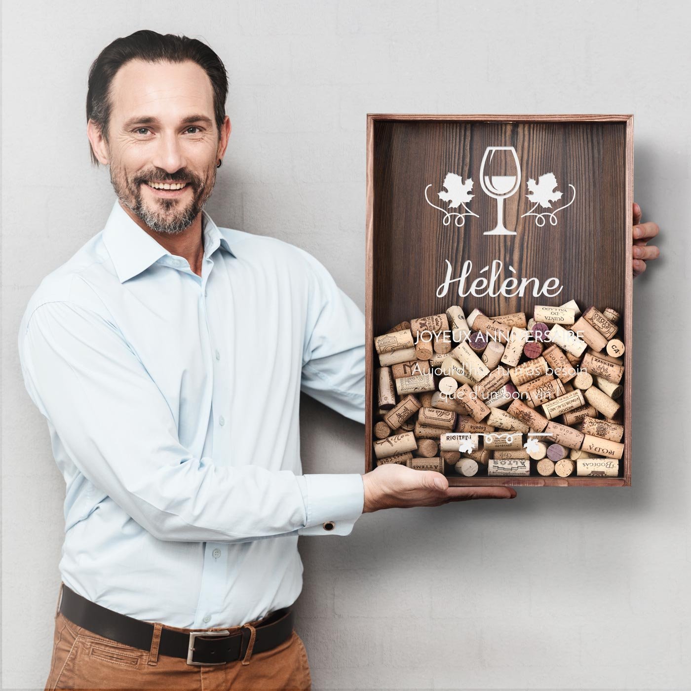 Murrano Personalized Bottle Cap Box for Women