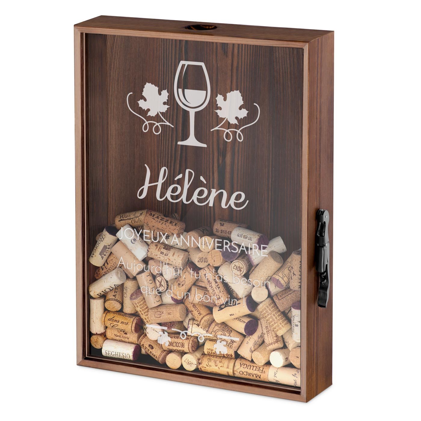 Murrano Personalized Bottle Cap Box for Women