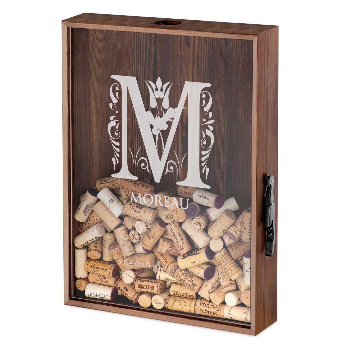 Caja personalizada para tapas de botellas Murrano