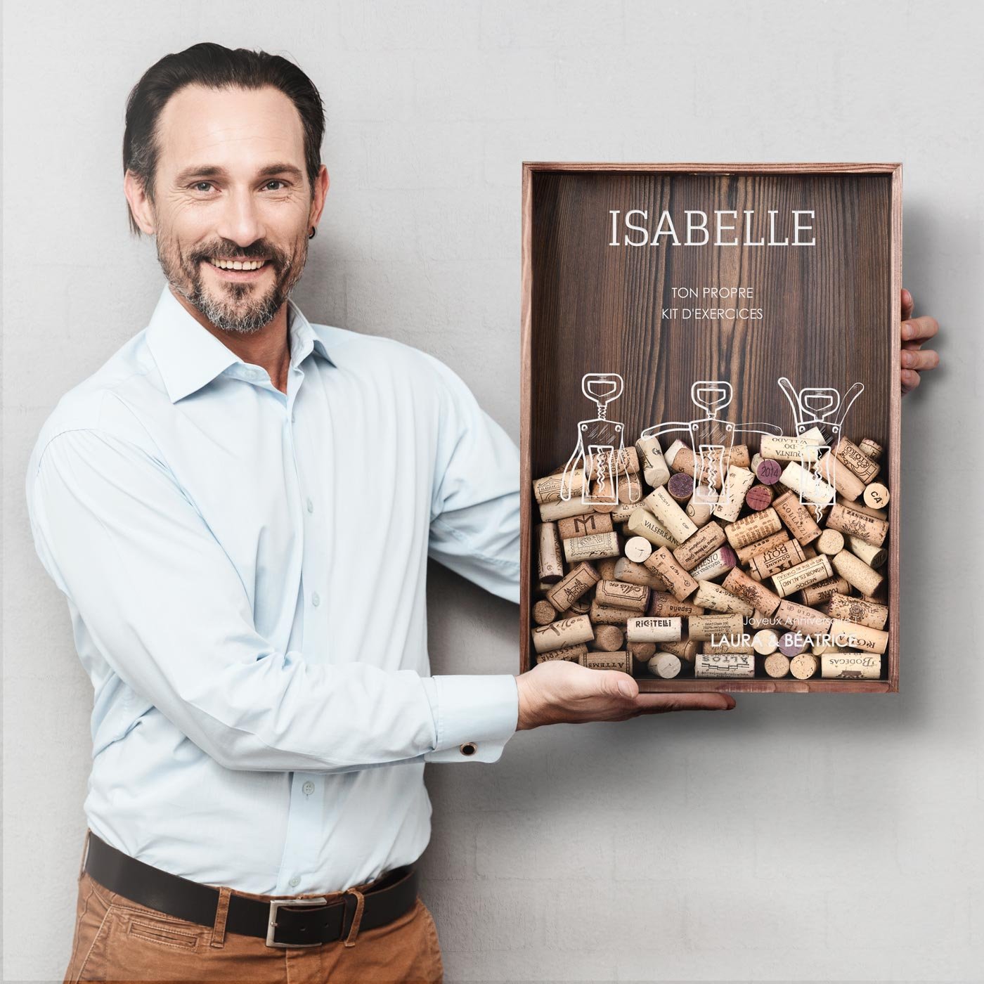 Caja de tapones personalizada Murrano