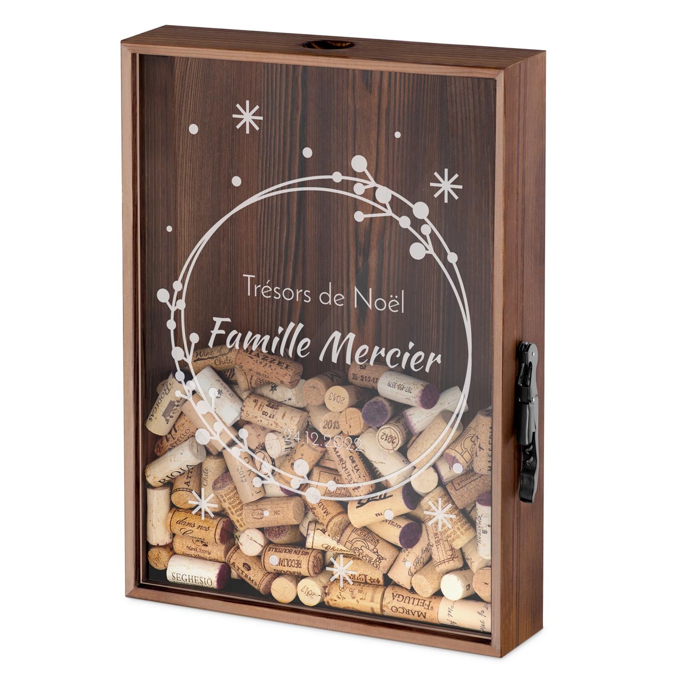 Murrano Custom Cork and Cap Collection Box