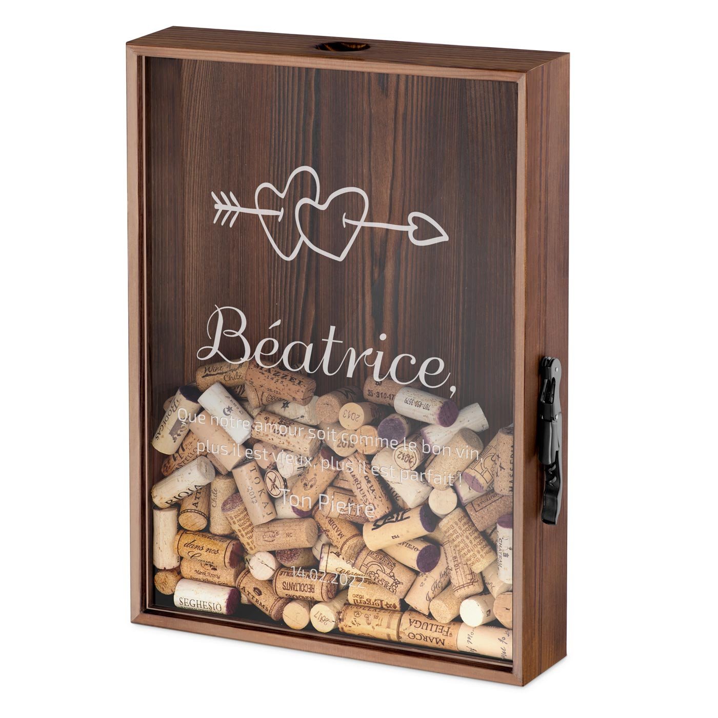 Murrano Customized Cork Box for the Fiancée