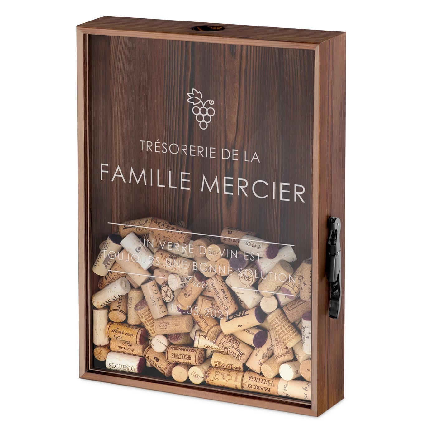 Caja personalizada Murrano para tapones y cápsulas