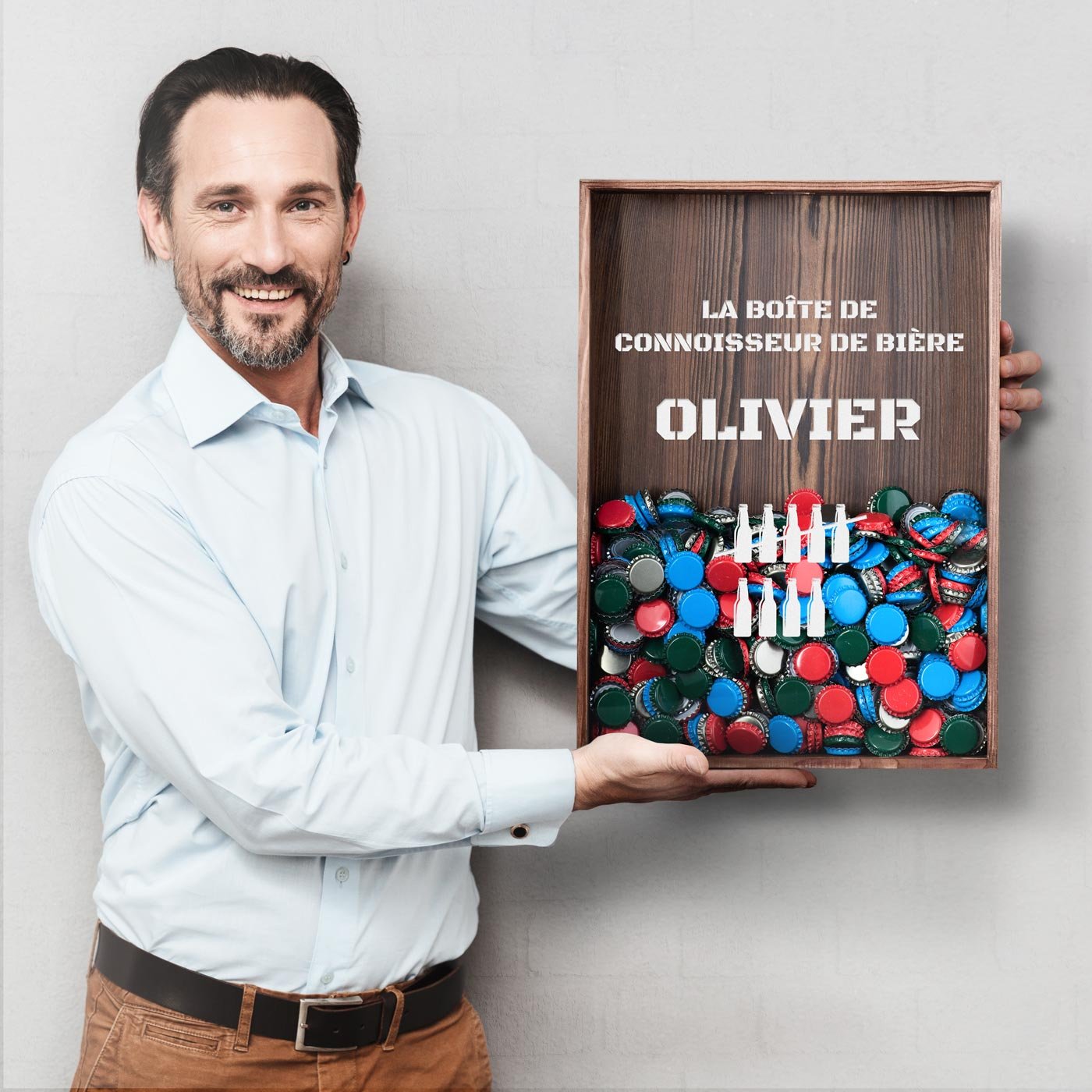 Murrano Beer Capsule Box - Personalized