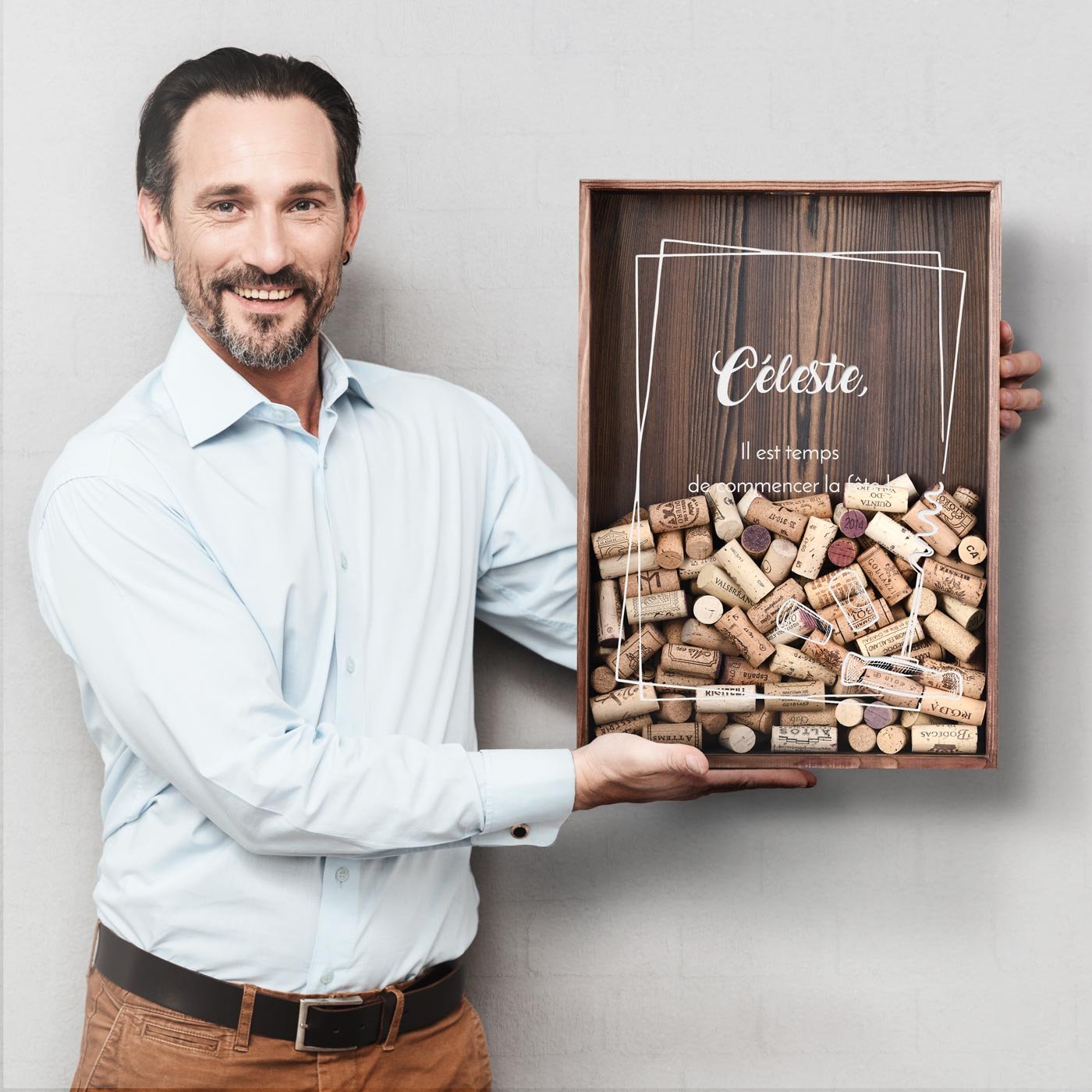 Caja de tapones personalizada Murrano