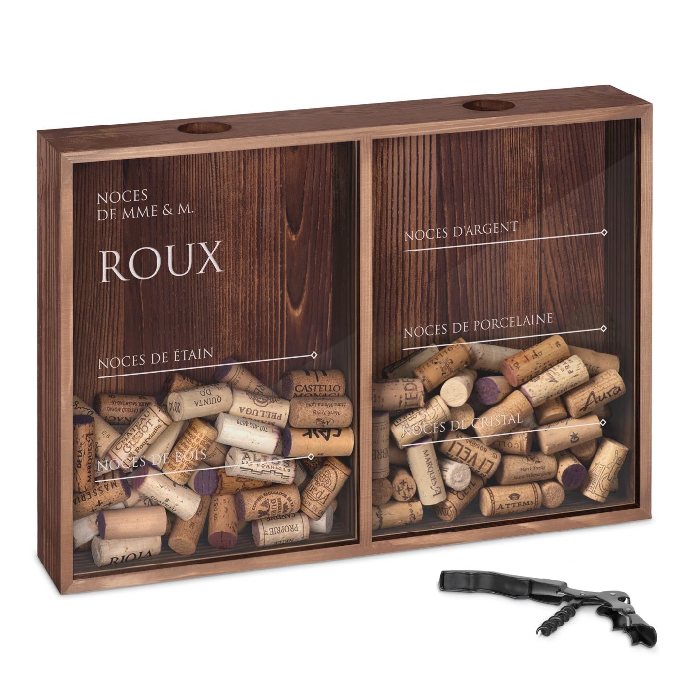 Murrano Custom Wine & Beer Cap Collector