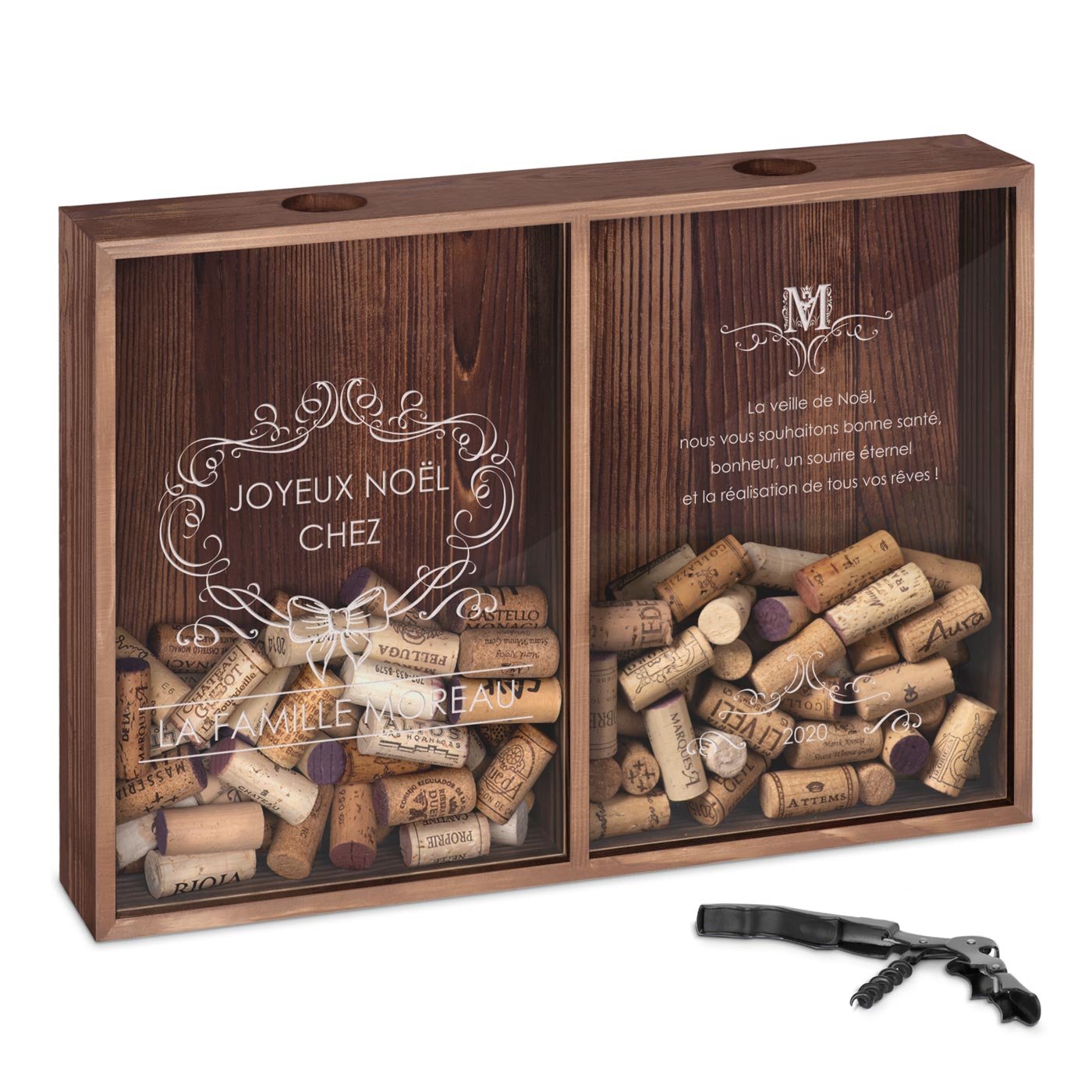 Murrano Personalized Wine and Beer Cap Collector