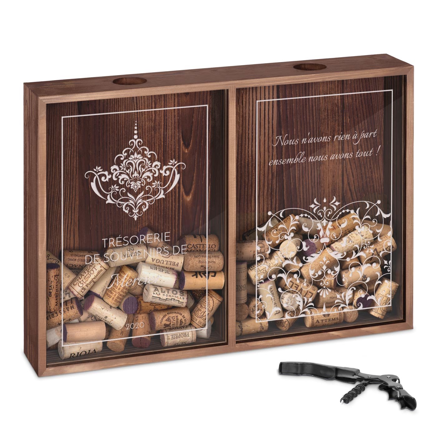 Murrano Custom Wine & Beer Cap Collector