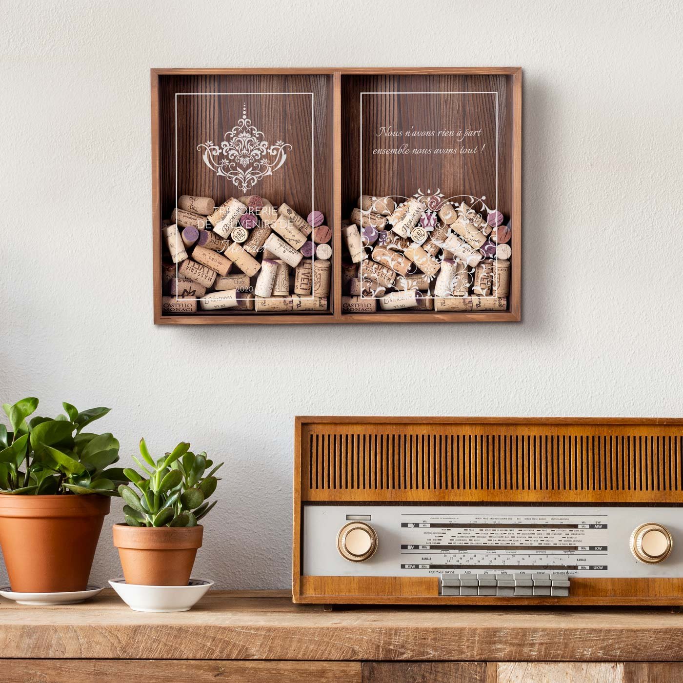 Murrano Custom Wine & Beer Cap Collector