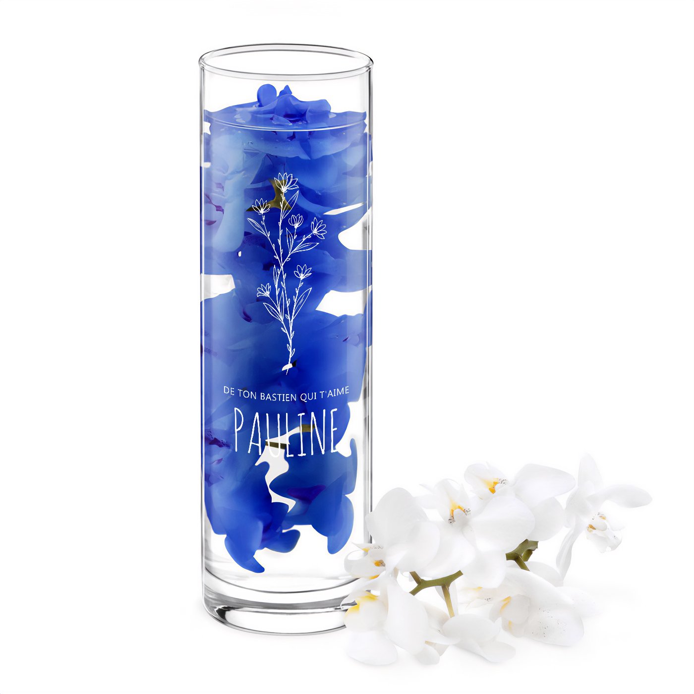 Vaso de vidrio personalizado Murrano para mujeres