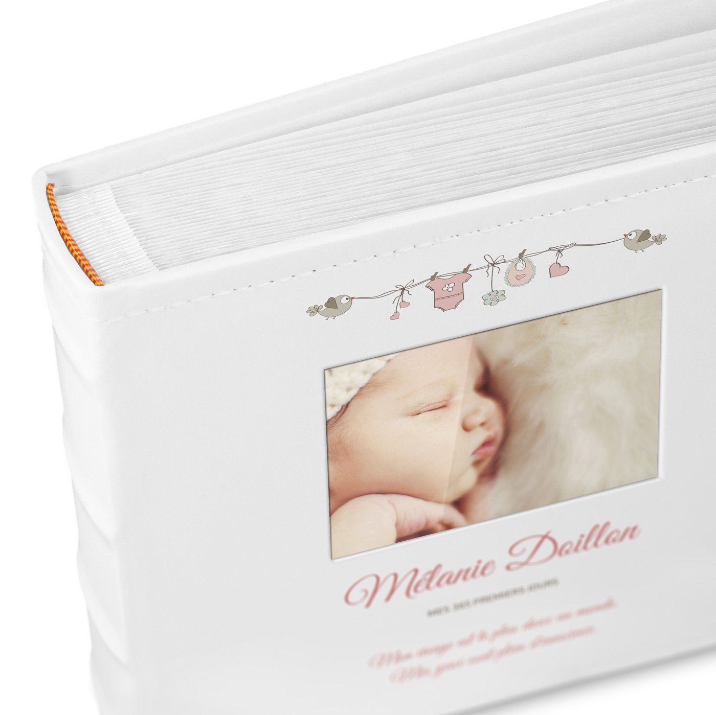 Murrano Photo Album for 1st Birthday Girls