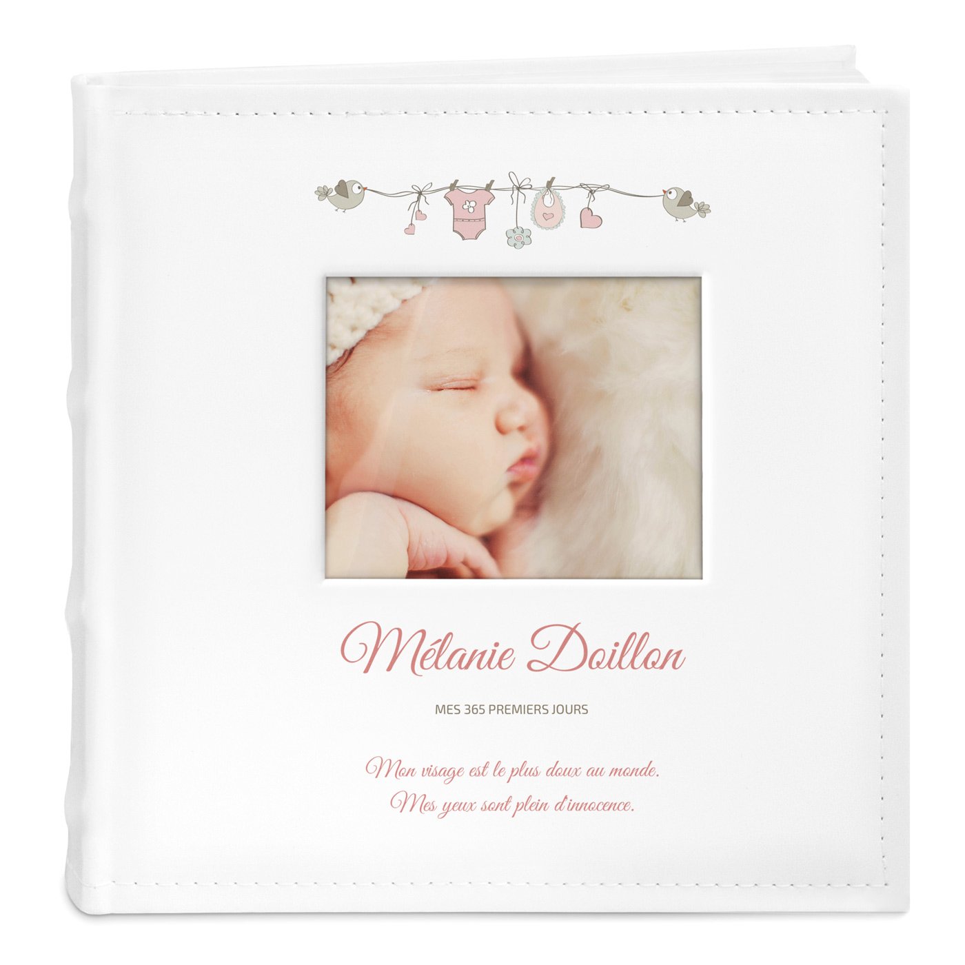Murrano Photo Album for 1st Birthday Girls