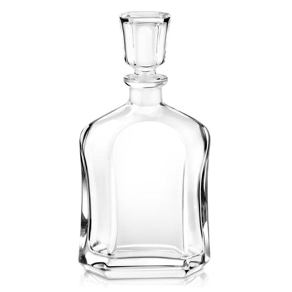 Set de decantador y vasos de whisky Murrano con grabado personalizado para mamá