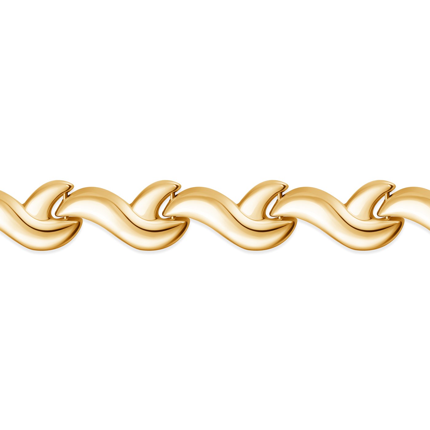 Pulseras de oro de 8 quilates Murrano con grabado para la abuela