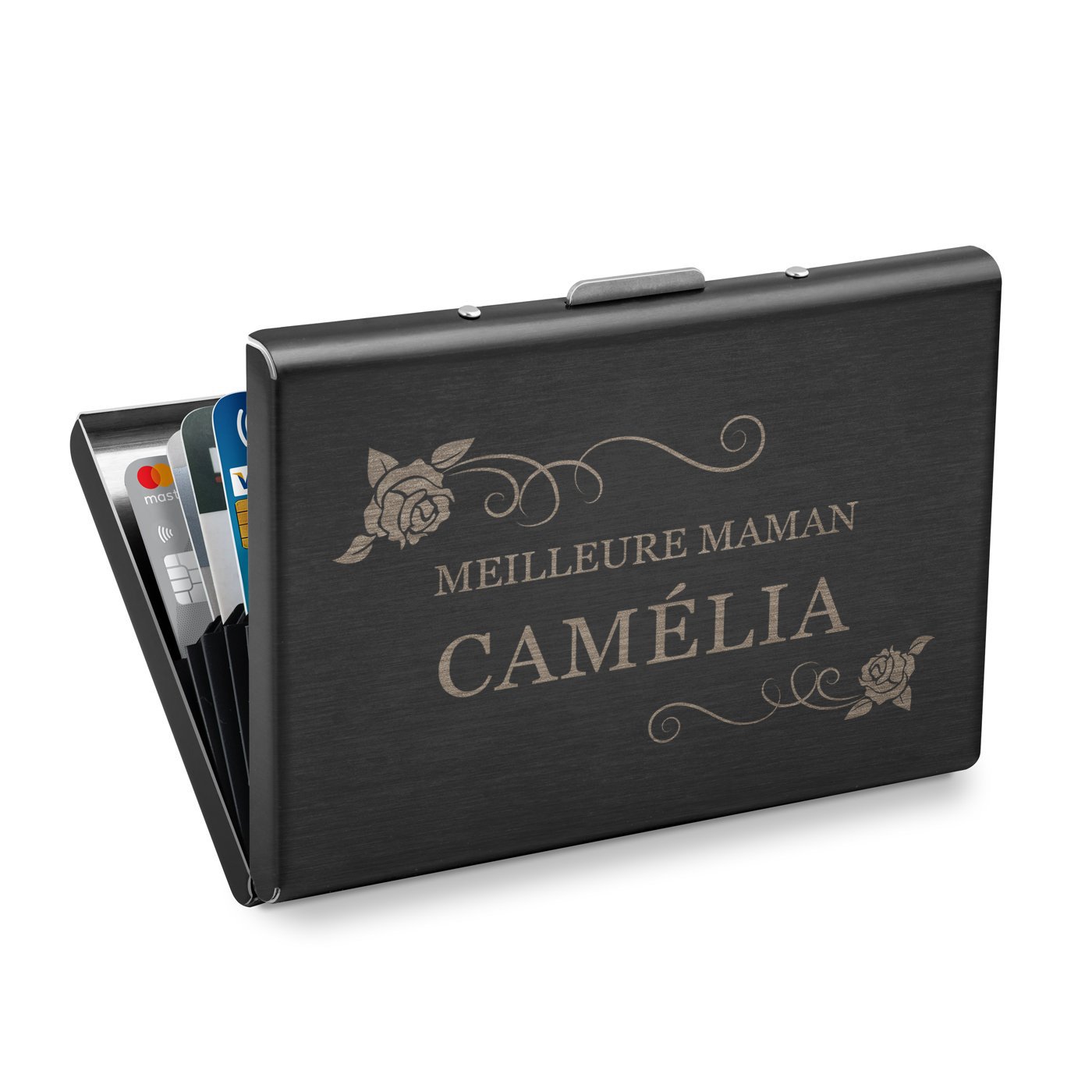 Porte-cartes personnalisé Murrano pour maman