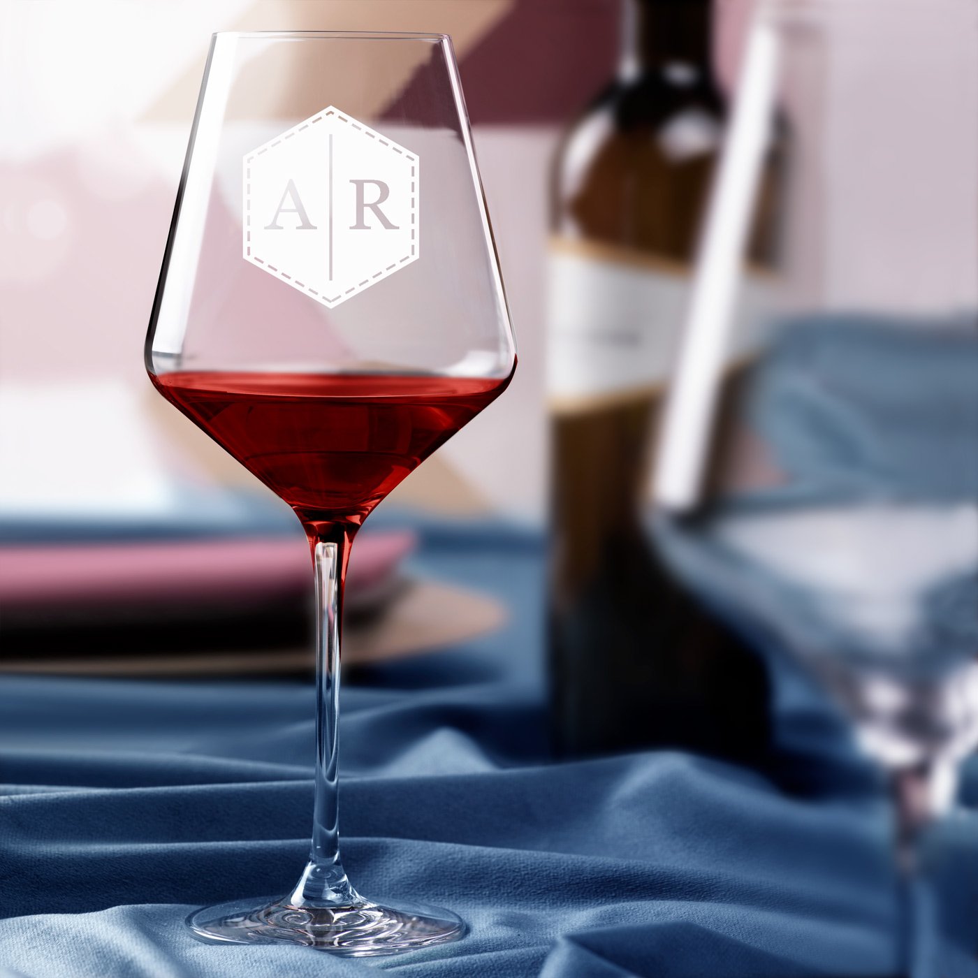 Copas de vino personalizadas Murrano para parejas