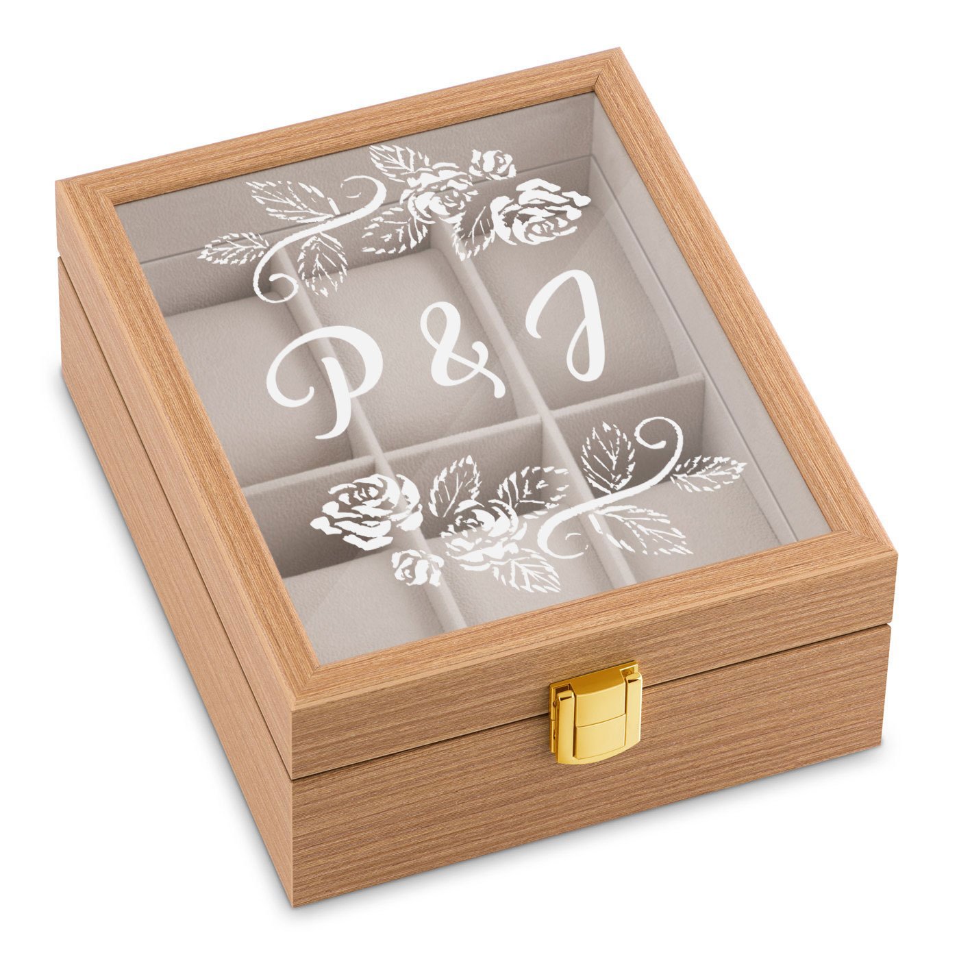 Murrano Custom Wood Watch Box for a Couple