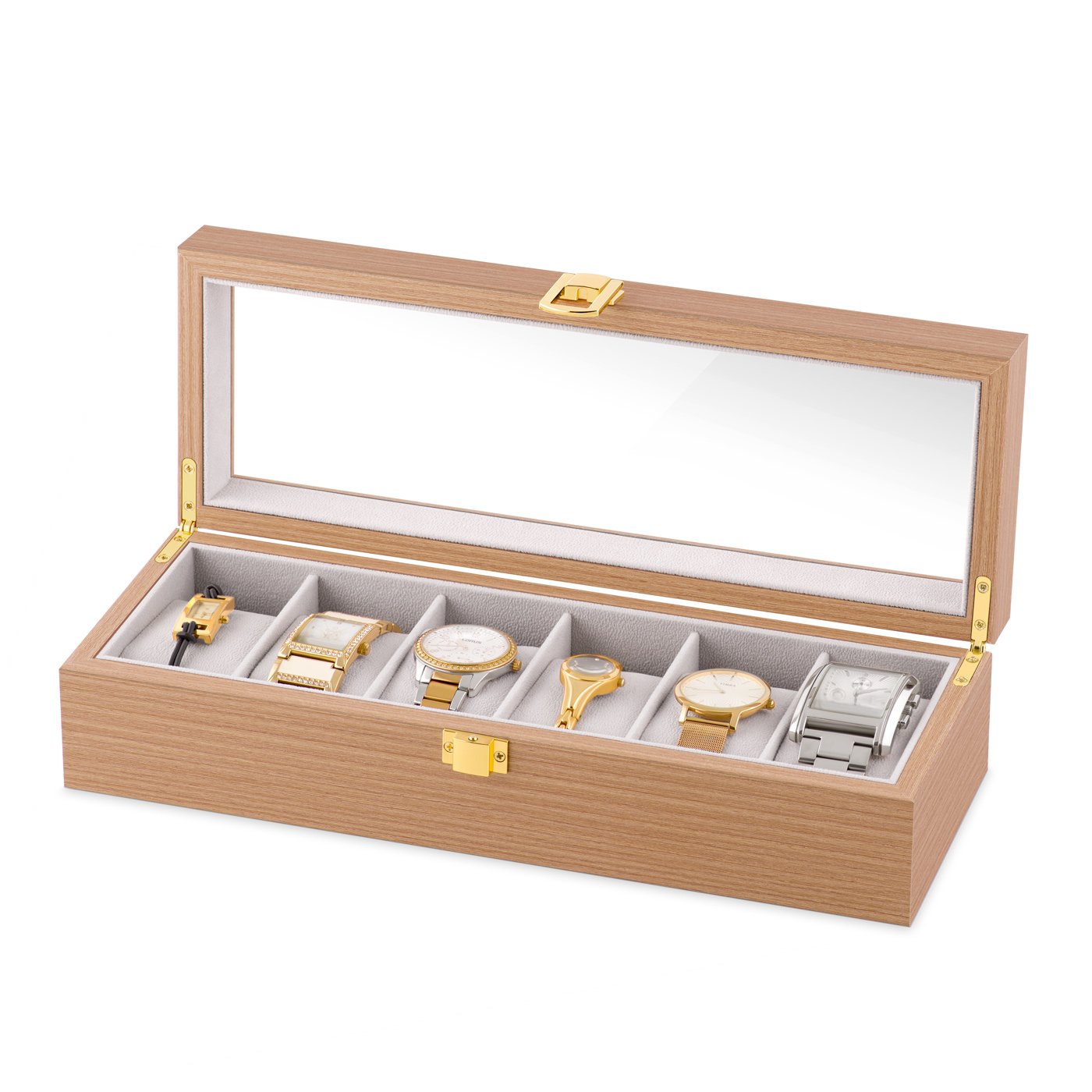 Murrano Customized Wood Watch Box for Best Brother