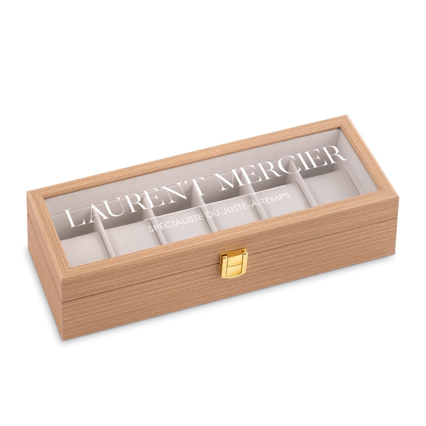 Murrano Custom Wood Watch Box for a Friend's Bachelor Party