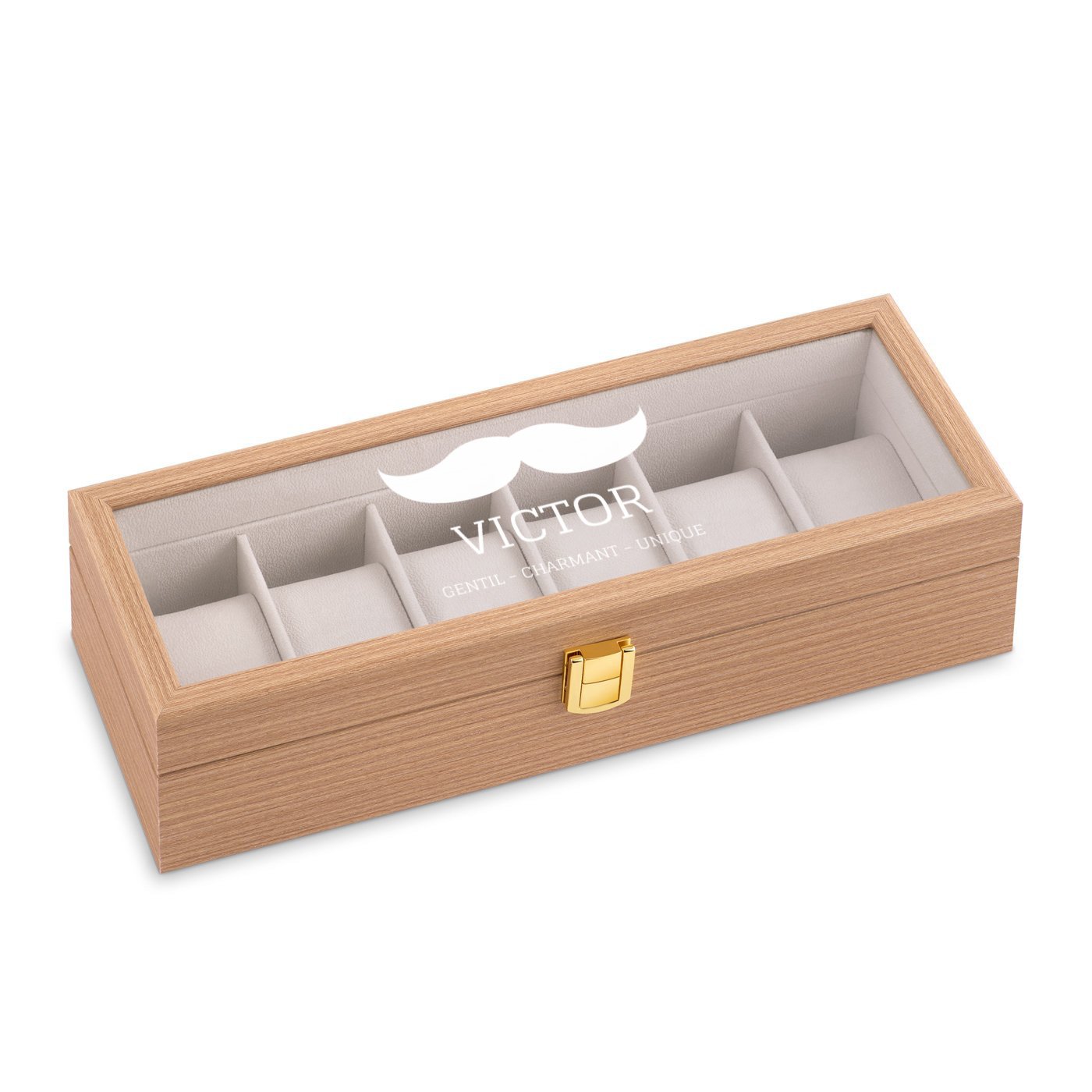 Murrano Custom Wood Watch Box for Husband