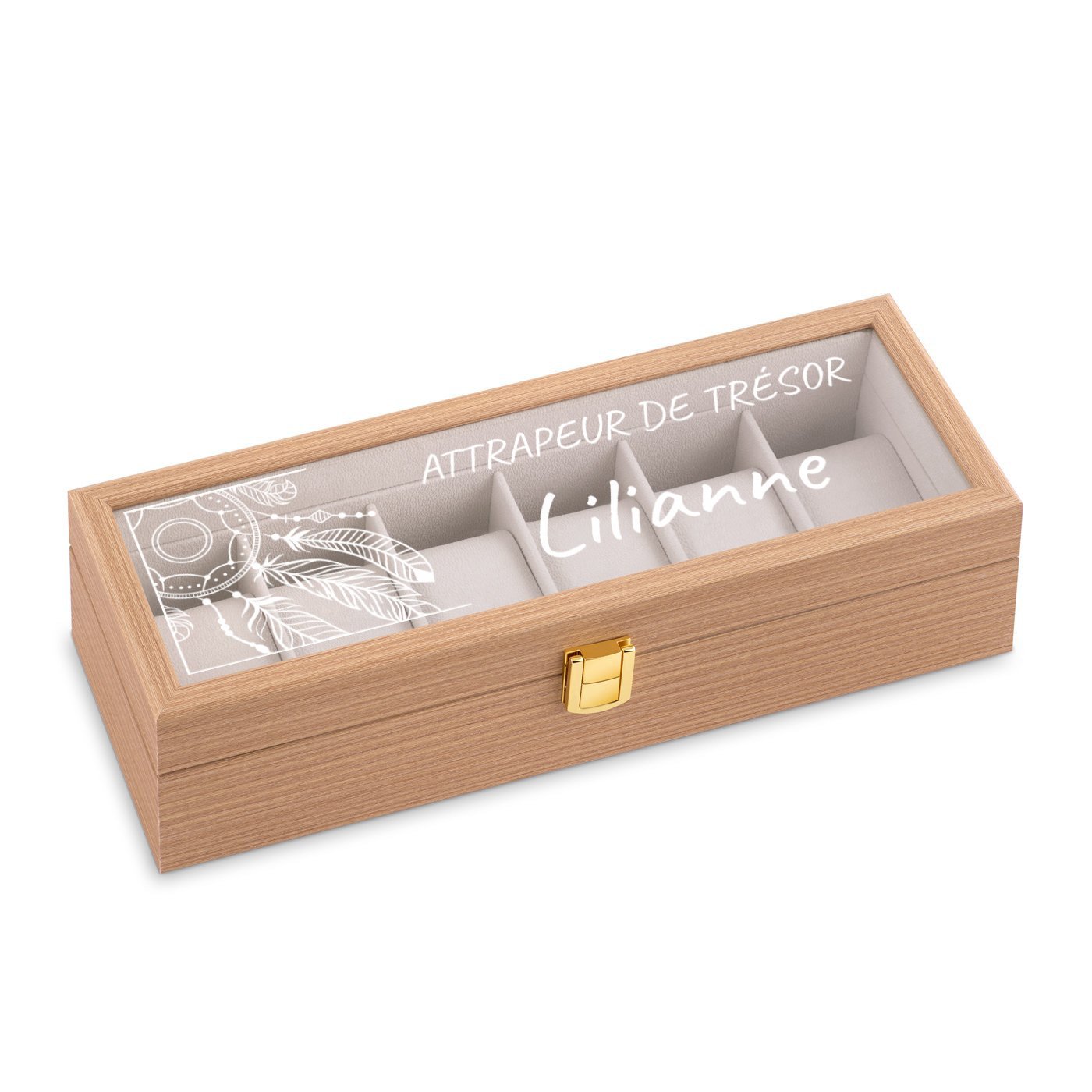 Murrano Custom Wood Watch Box for a Friend's Birthday