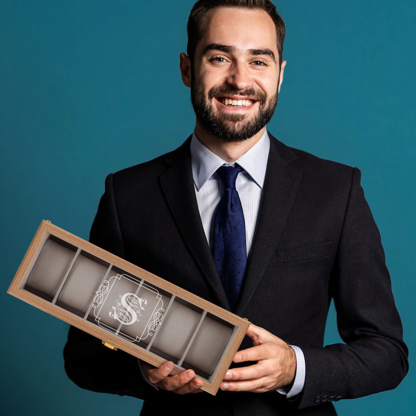 Murrano Custom Wooden Watch Box
