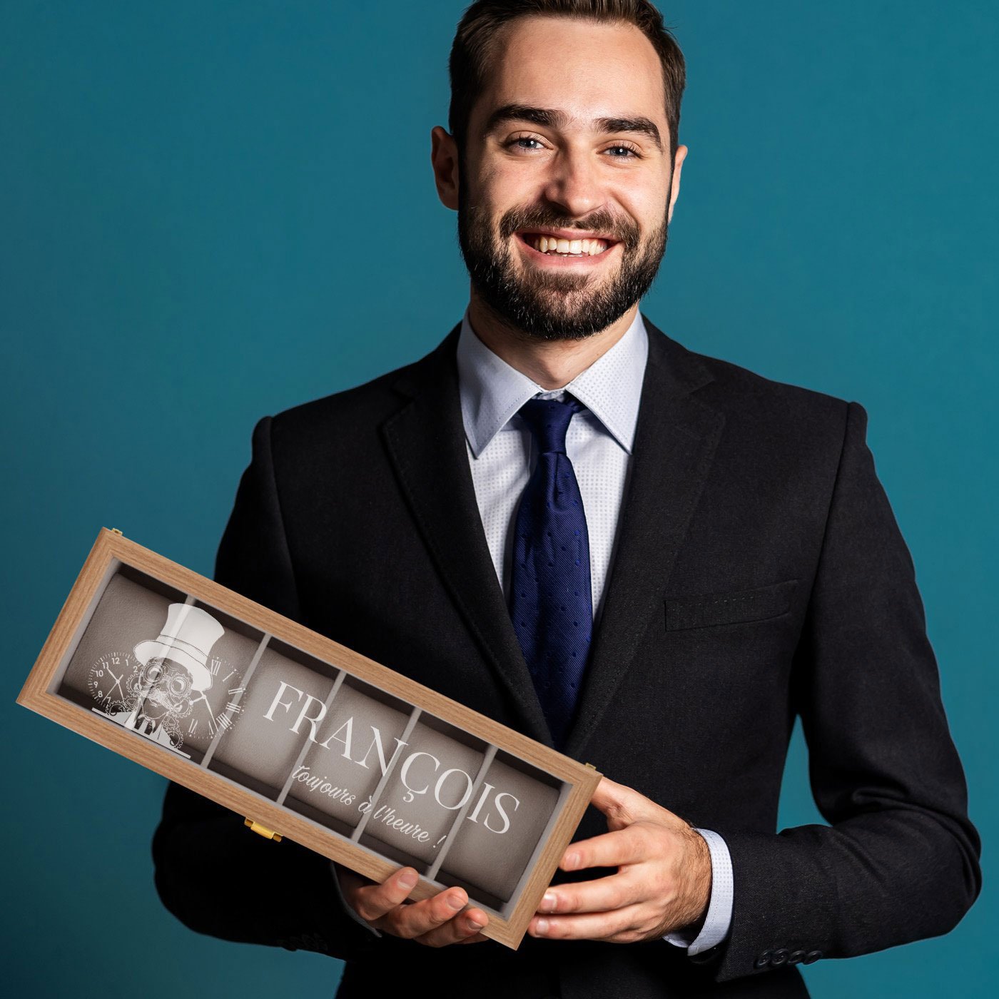 Murrano Custom Wood Watch Box for Brother
