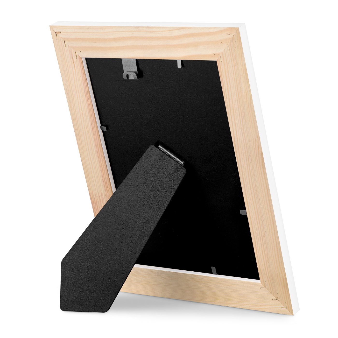 Marco de foto de madera blanca personalizado Murrano - Regalo para el Día de las Madres