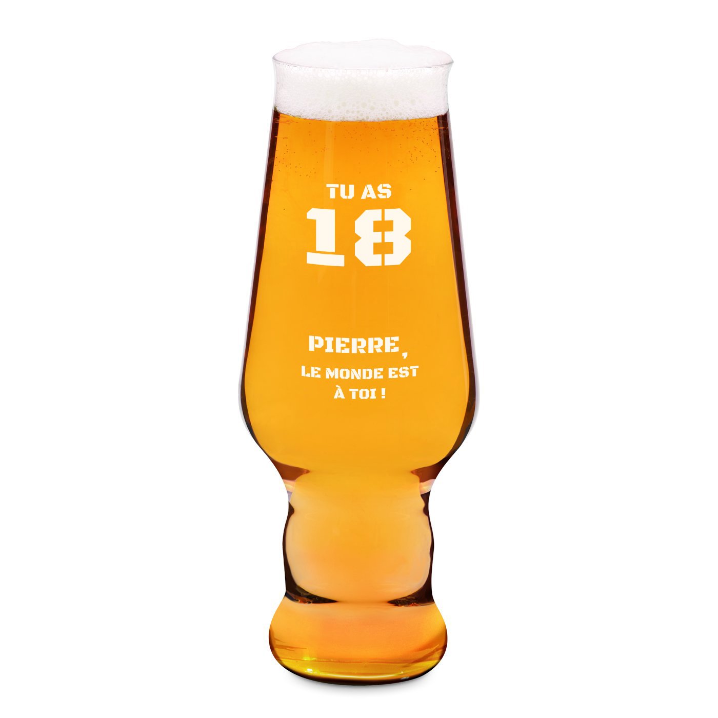 Verre à bière personnalisé Murrano Splendour de Krosno