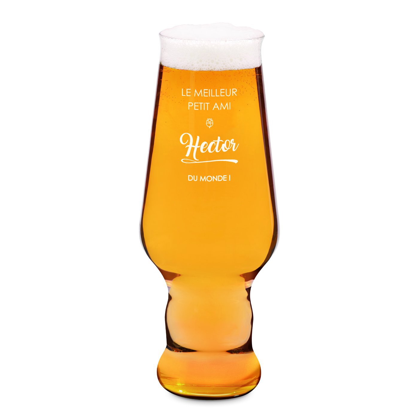 Murrano Krosno Splendour Engraved Beer Glass