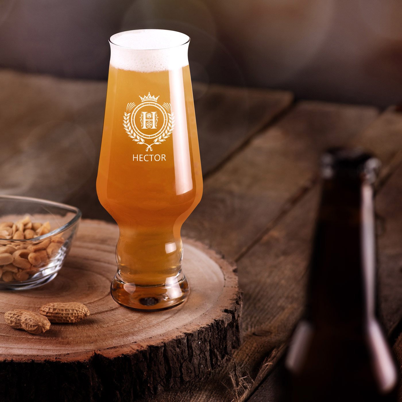 Verre à bière personnalisé Murrano Krosno Splendour