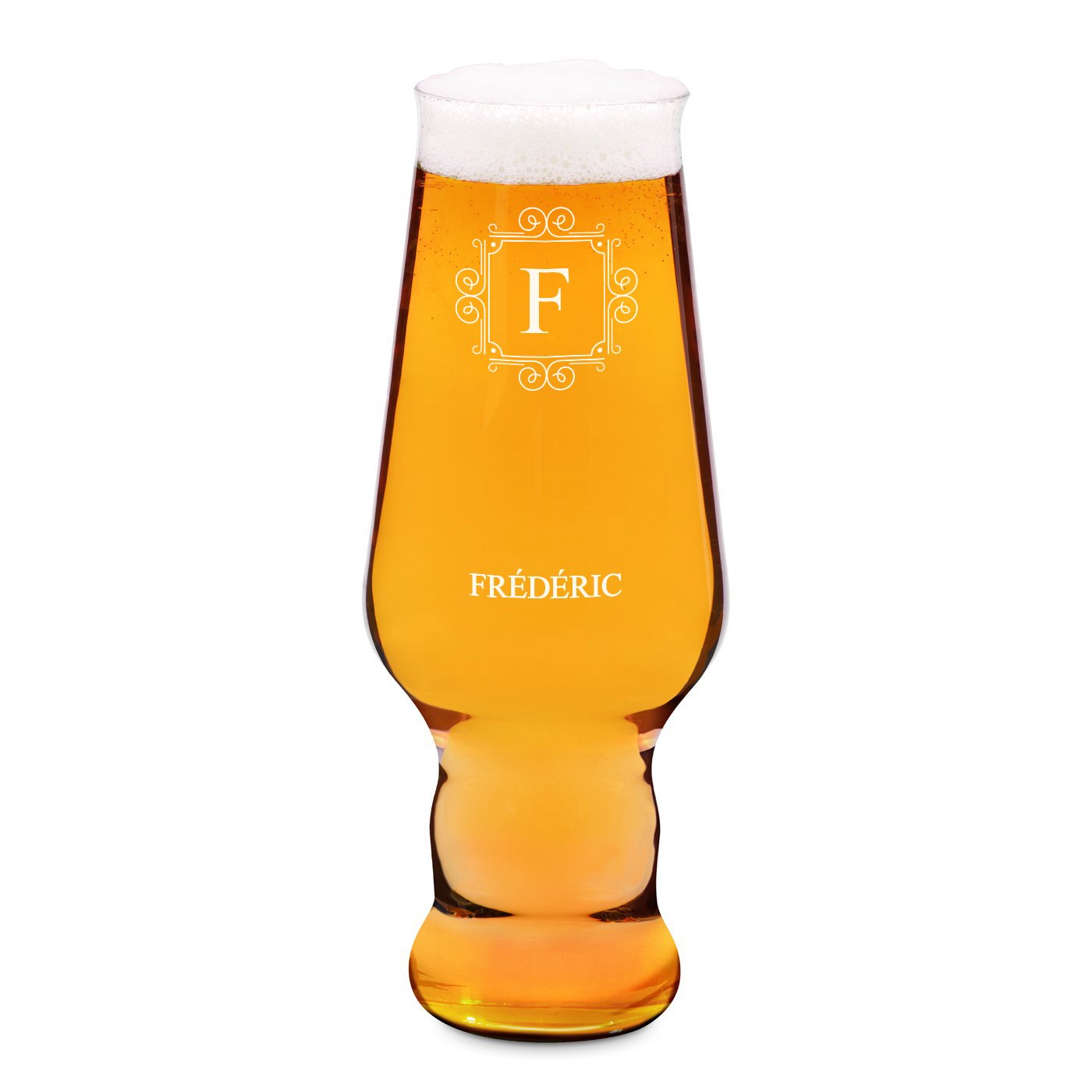 Verre à bière personnalisé Murrano Splendour de Krosno pour hommes