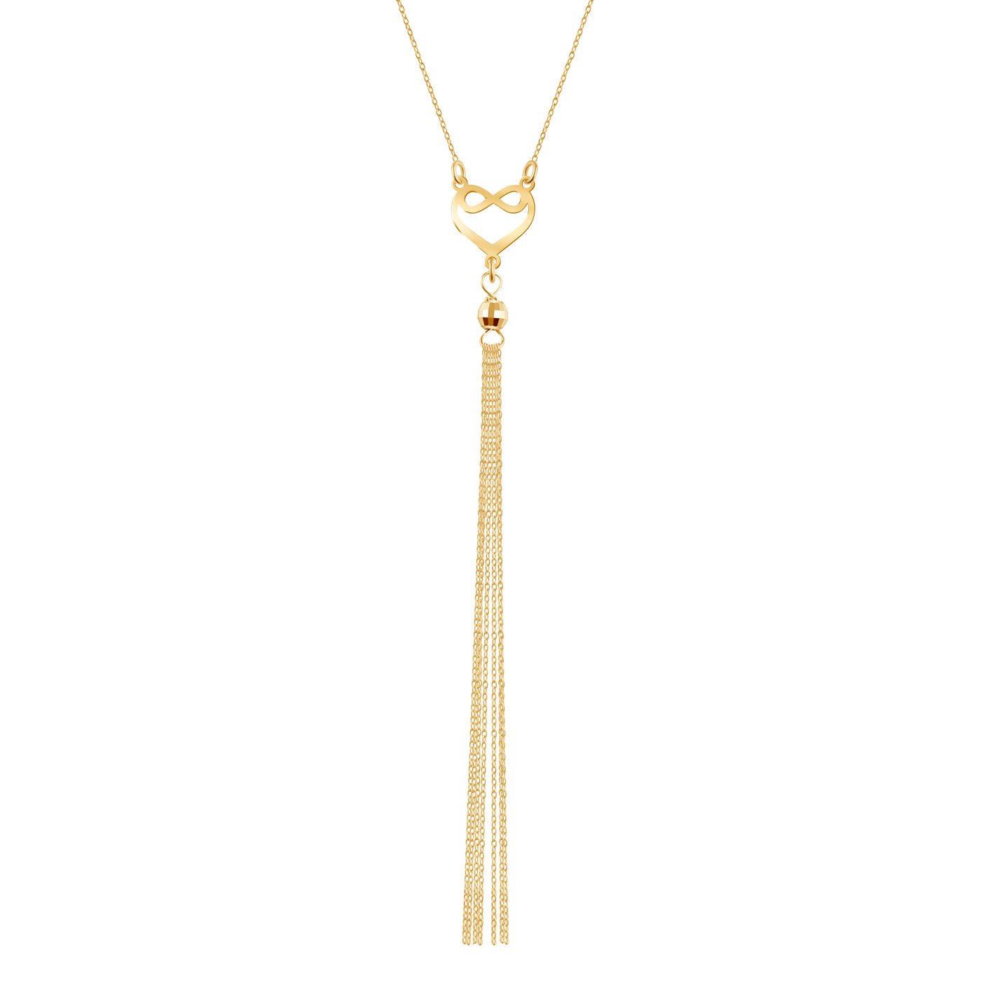 Collar de oro Murrano de 8 quilates con grabado para esposa