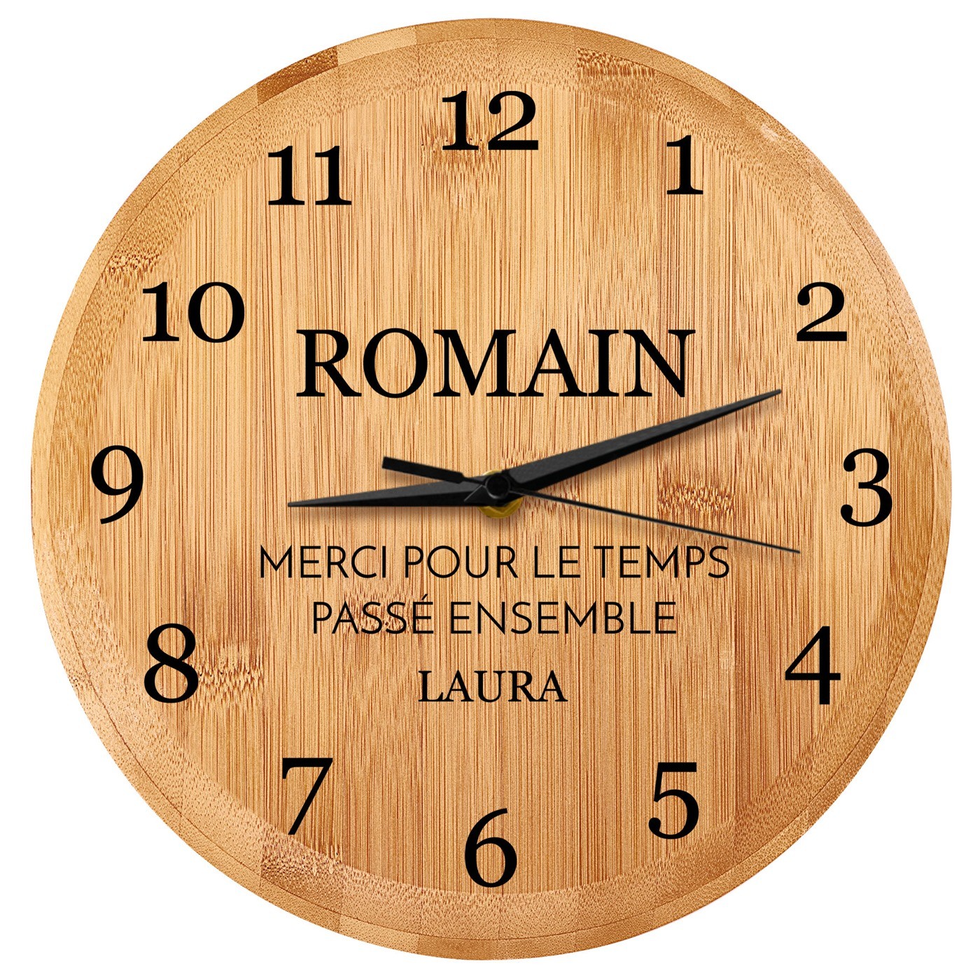 Murrano Personalized Wall Clock for Partner