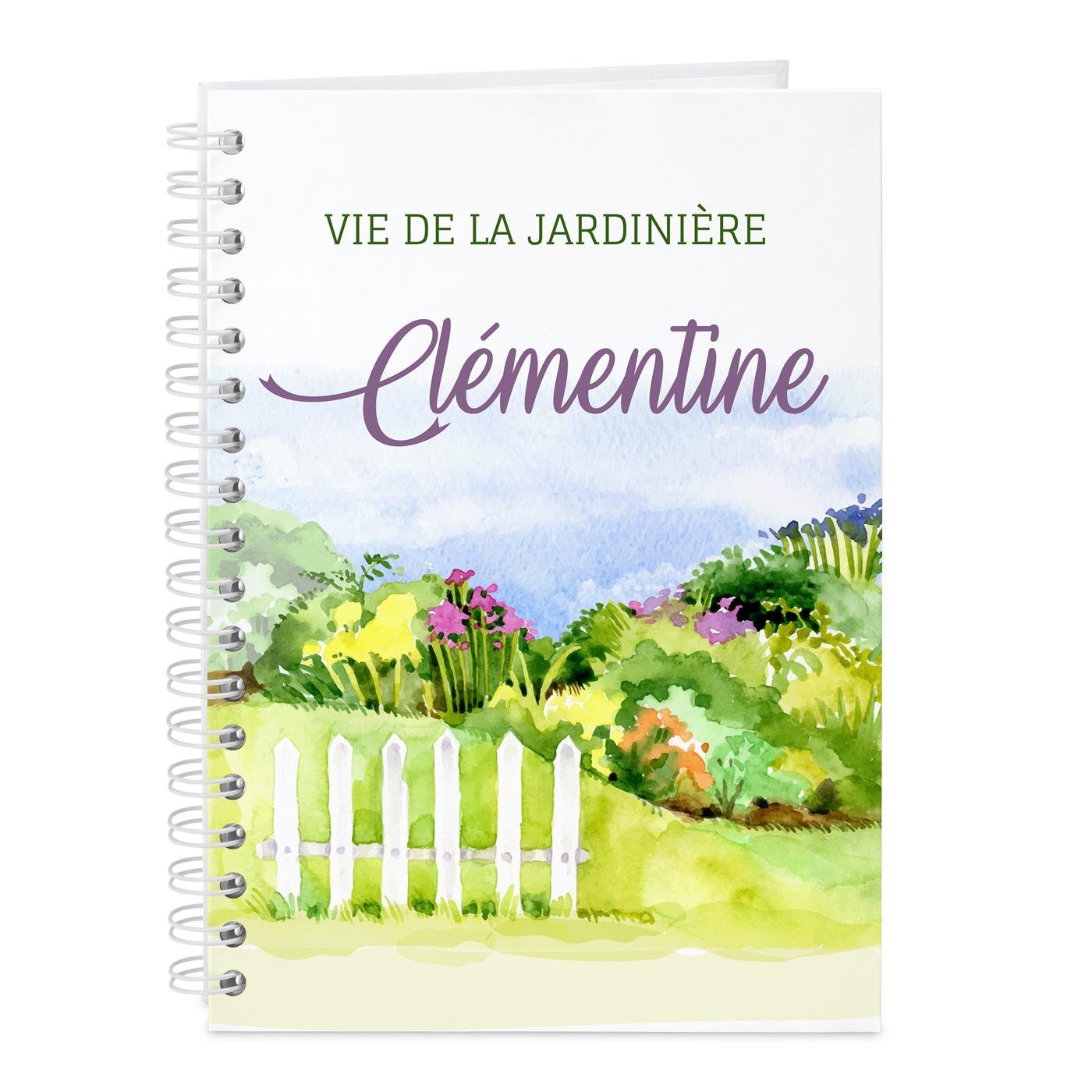 Libro de notas personalizado para jardinero
