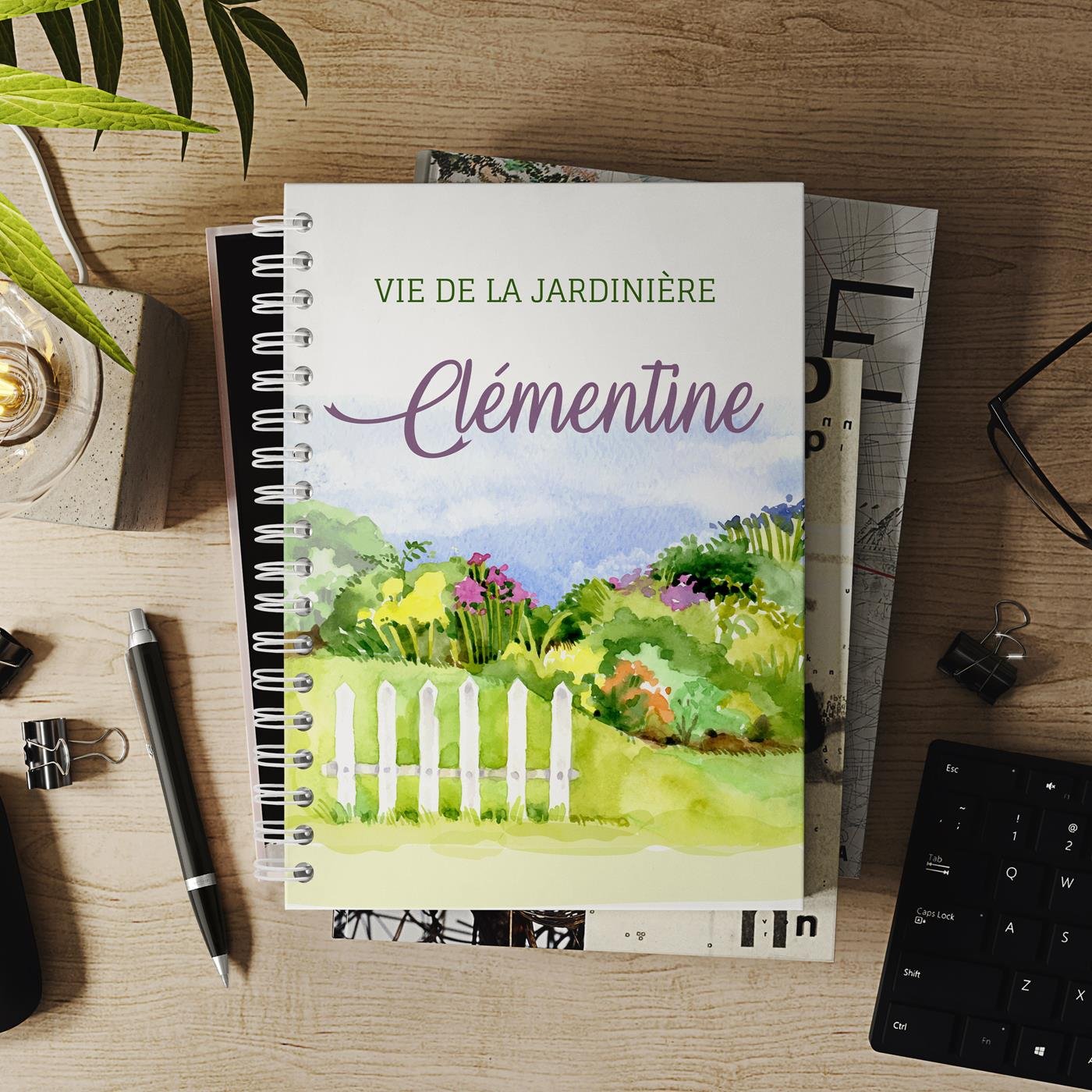 Murrano Personalized Gardener's Notebook