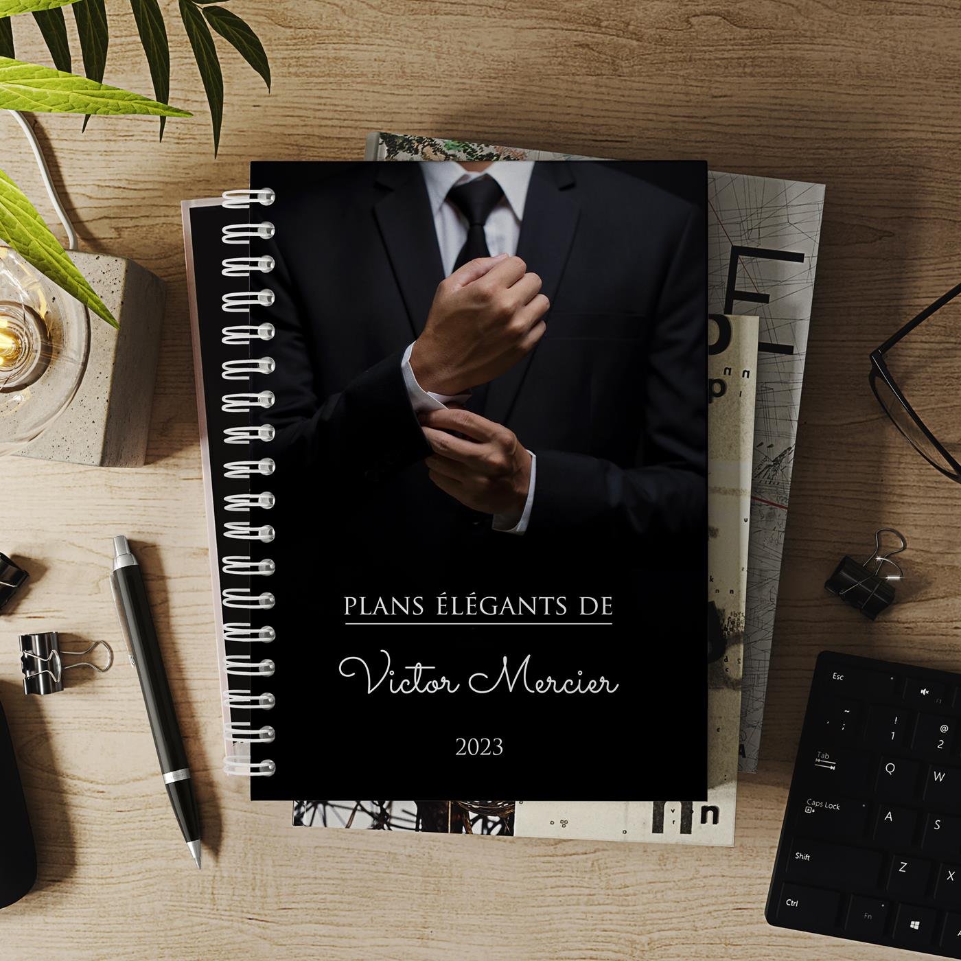 Murrano Personalized Notebook for Gentlemen