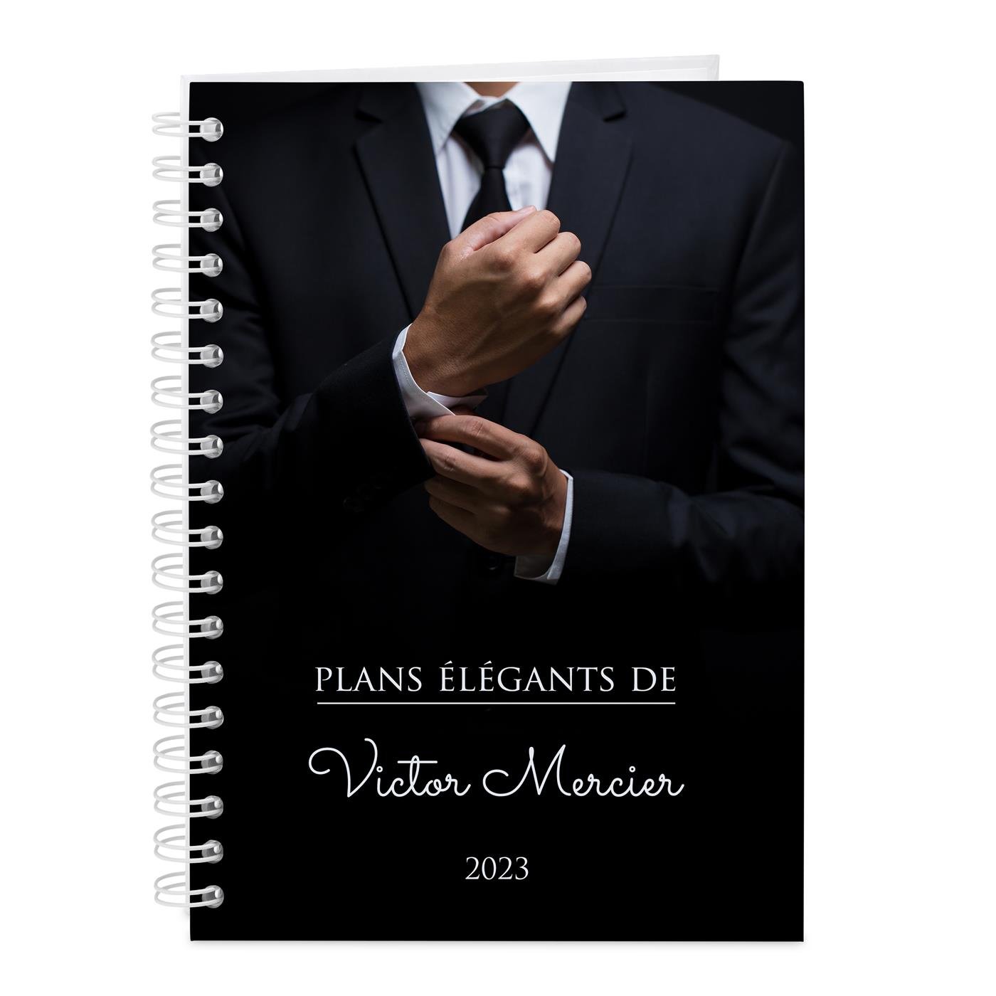  cuaderno personalizado de Murrano para caballeros