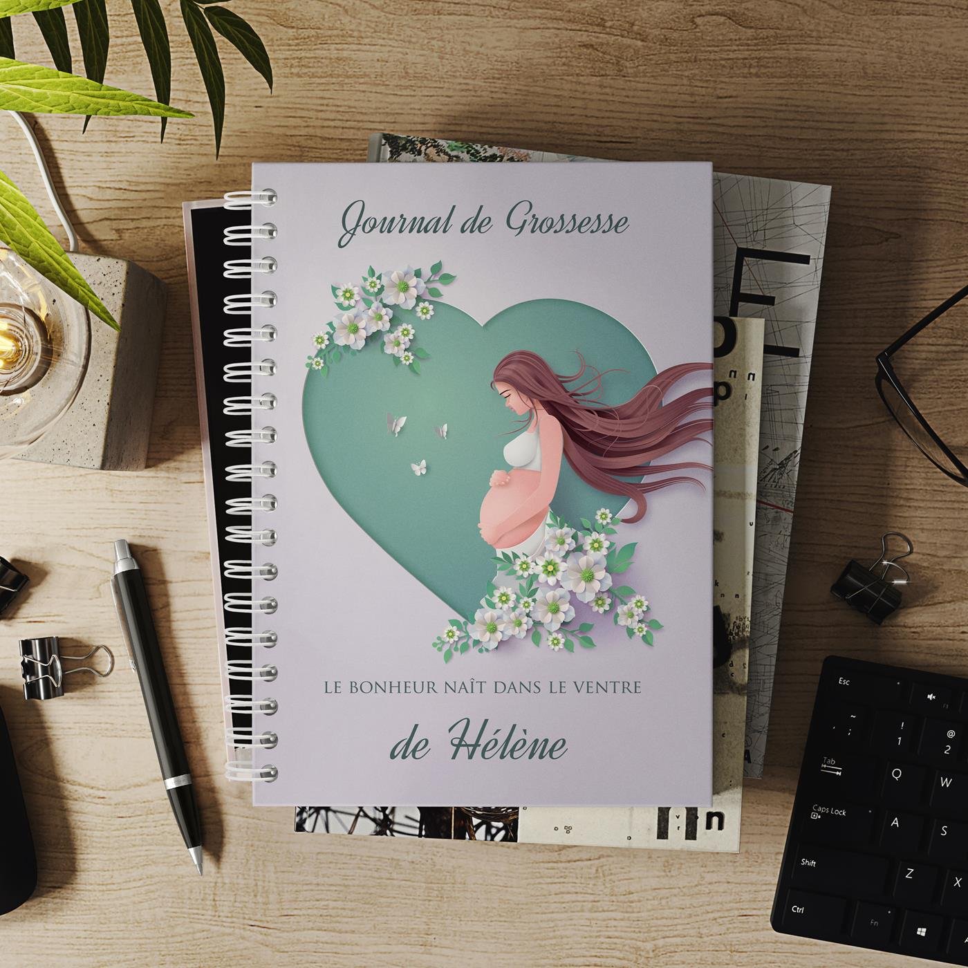 Murrano Personalized Notepad - Pregnancy Journal