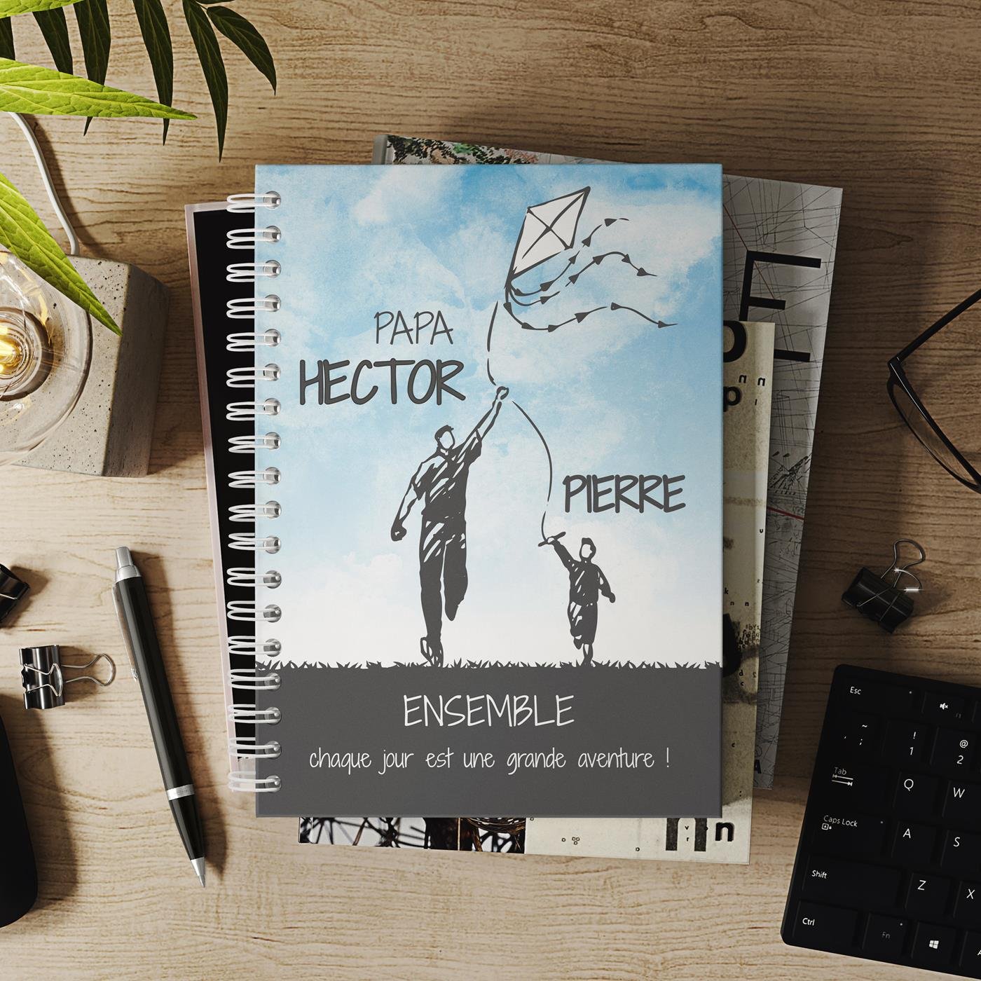 Personalized Dad's Notebook