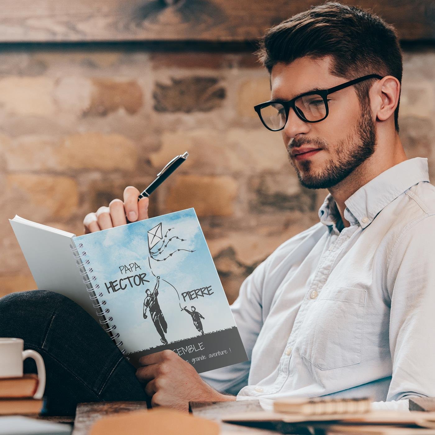 Personalized Dad's Notebook