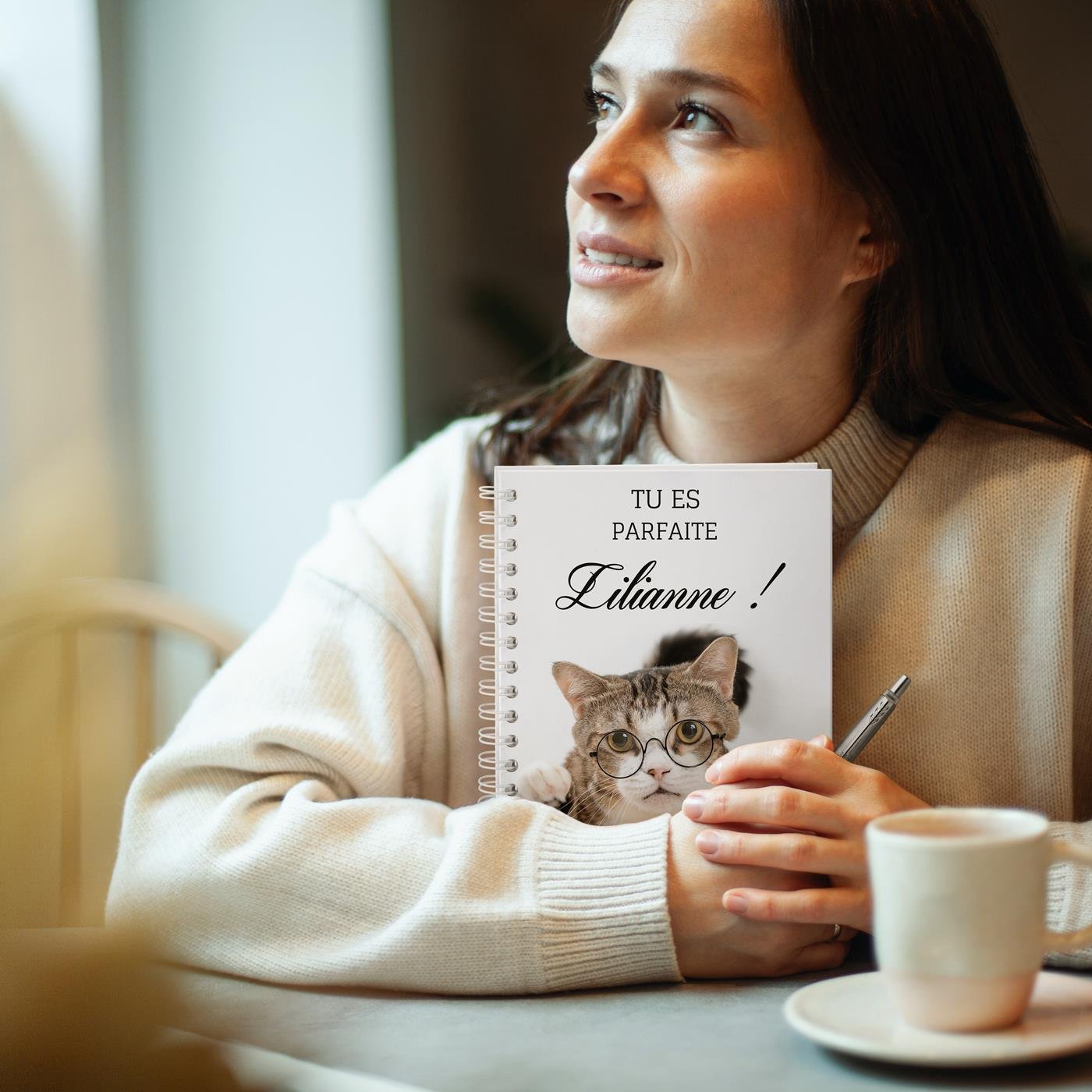 Murrano Personalized Notebook for a Friend