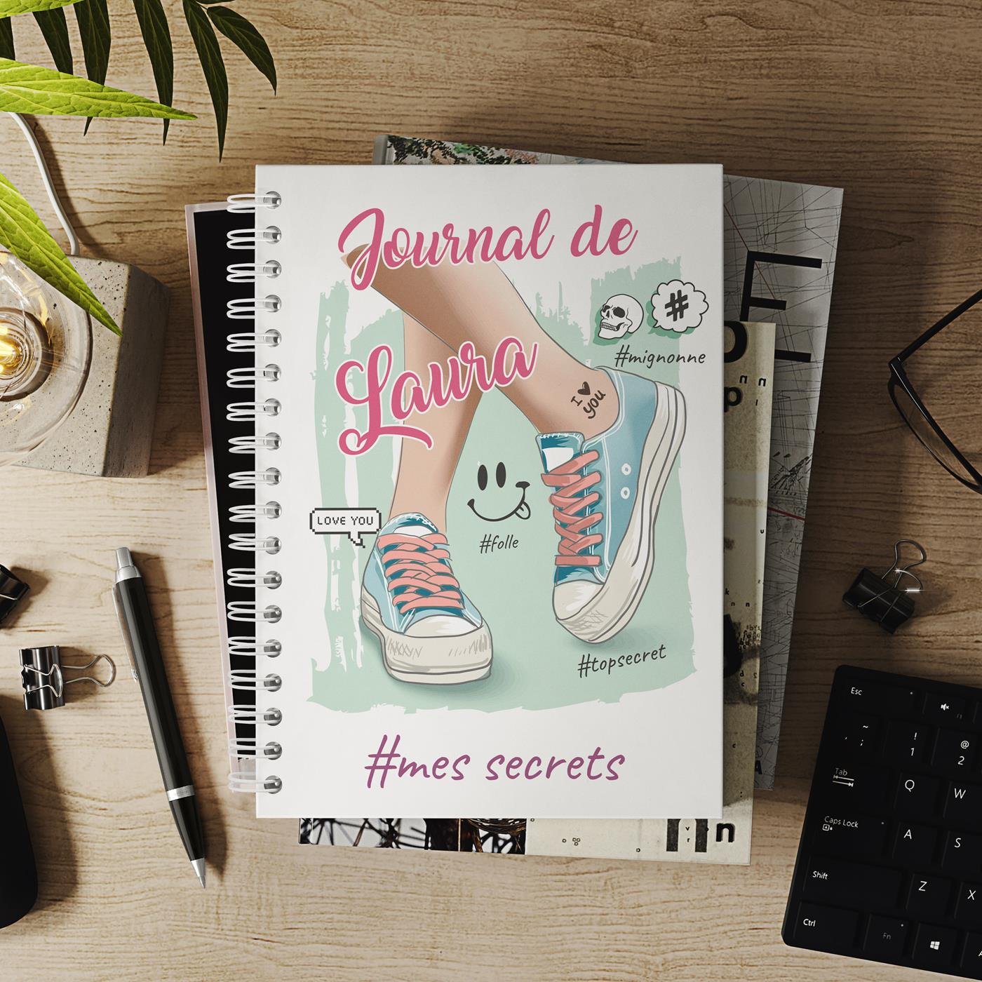 Customized Notebook for a Little Girl
