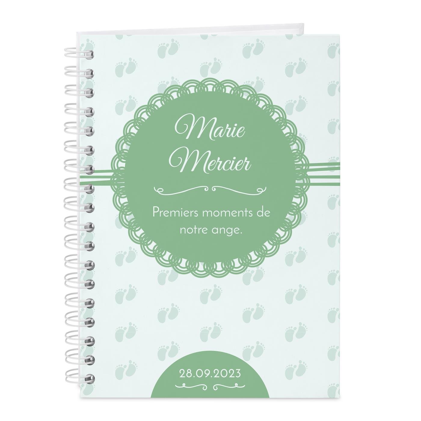 Murrano Personalized Notebook for Goddaughter's Birth