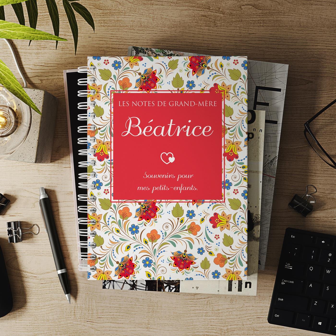Murrano Personalized Notebook for Grandmas