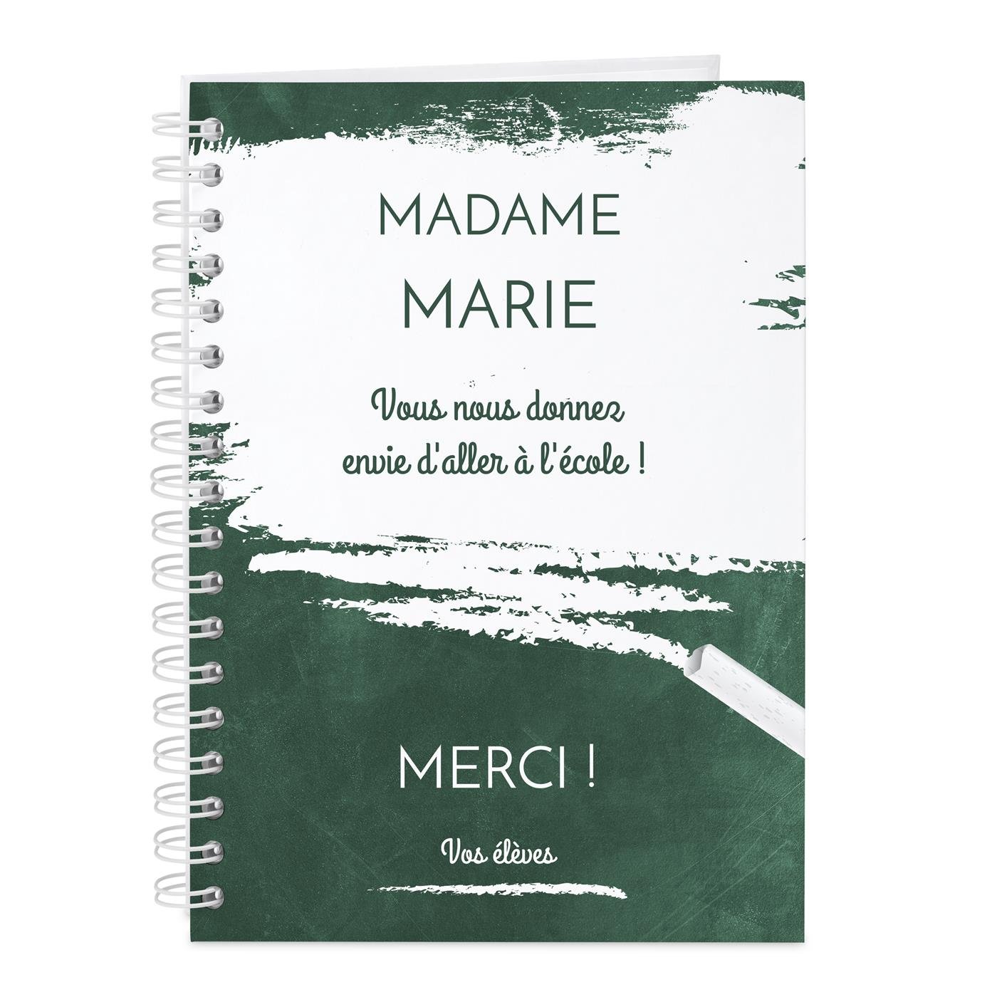 Murrano Personalized Notebook for Teachers